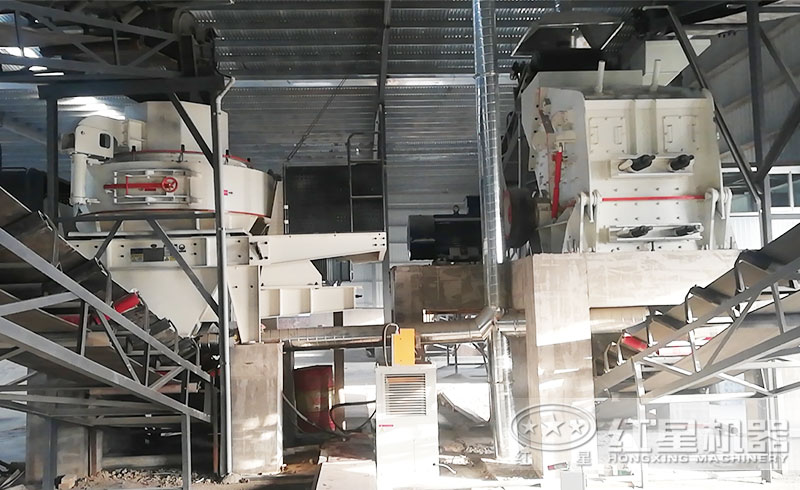 客戶來廠咨詢：想購買日產1000噸的制砂機，有推薦的型號嗎？