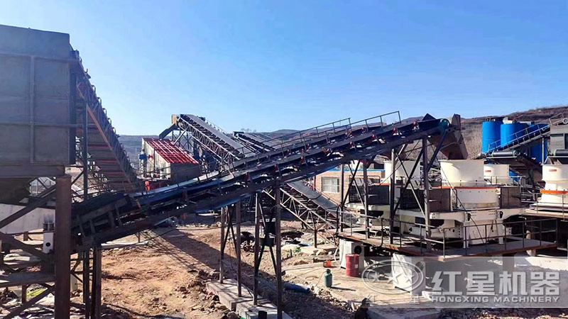 鵝卵石打成沙生產(chǎn)線配置方案及視頻大全，含價格