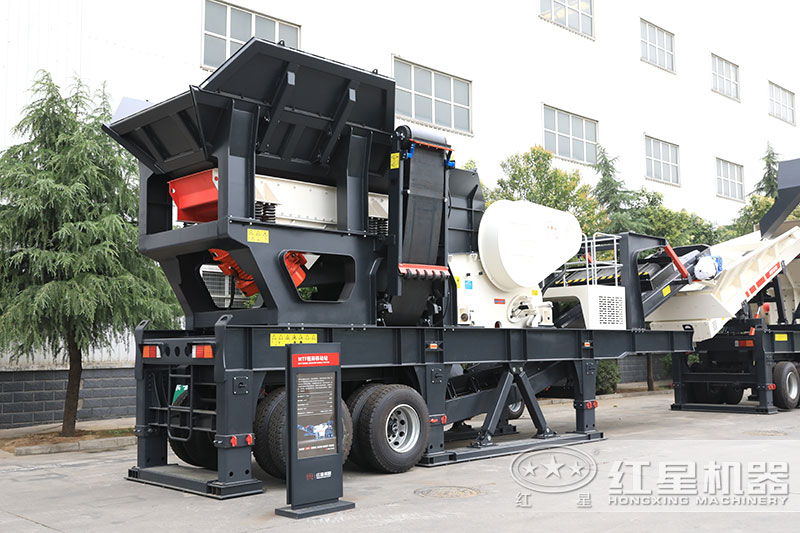 一小時產(chǎn)500噸石子的移動碎石機價格是多少，有沒有現(xiàn)場視頻